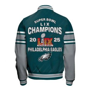 Eagles Super Bowl LIX 2025 Champions Varsity Jacket 3