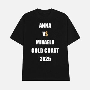 Drake Anna Vs Mikaela Gold Coast 2025 Shirt 1