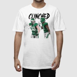 Eagles Clinched Reed Blankenship Ft CJ Gardner Johnson Shirt 2