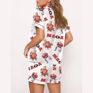 Trump MAGA Bulldogs Pajama Set2