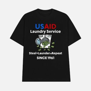 USAID Laundry Service Steal Launder Repeat Since 1961 Shirt 1