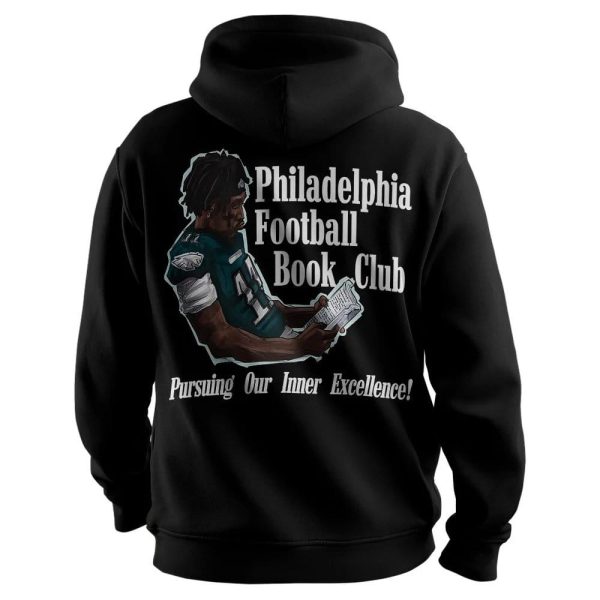 A J Brown Book Club Philadelphia Football Unisex Hoodie