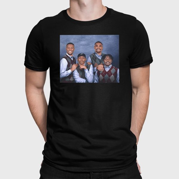 AJ Brown Jalen Hurts Devonta Smith Saquon Barkley Step Brothers Shirt