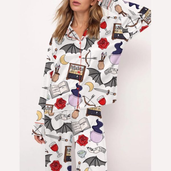 Acotar Satin Pajama Set