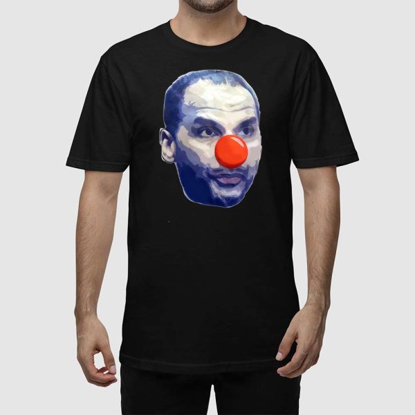 Alex Kelly Nico Harrison Face Clown Shirt