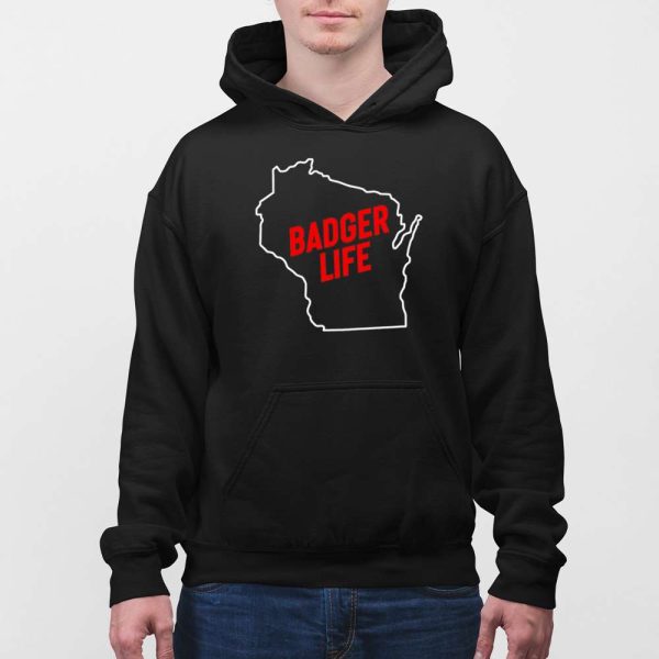 America’s Dairyland Wisconsin Badger Life Shirt