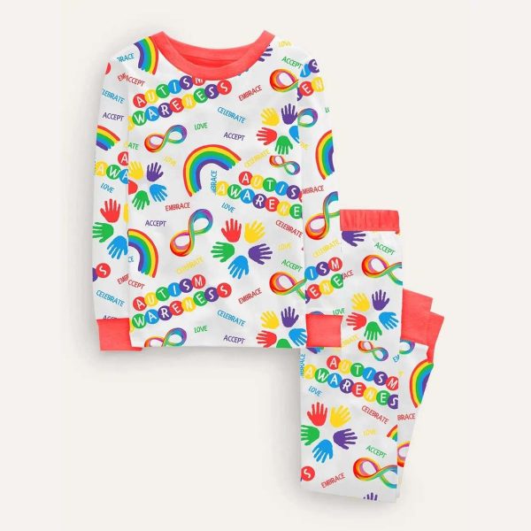 Autism Awareness Support Pajama Set