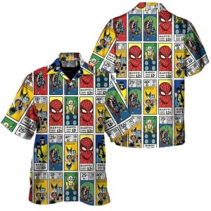 Spider Man Hawaii Hawaiian Shirt1