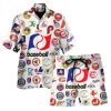 Baseball League Retro Hawaiian Shirt