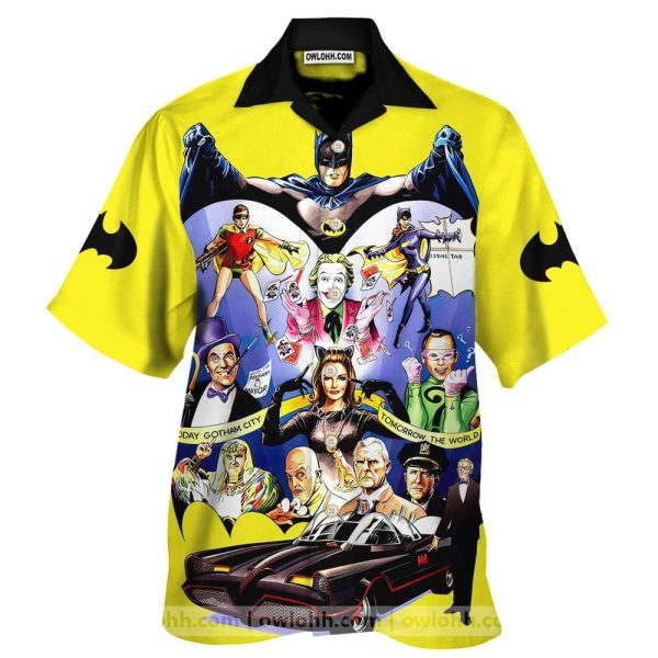 Batman Characters Hawaiian Shirt