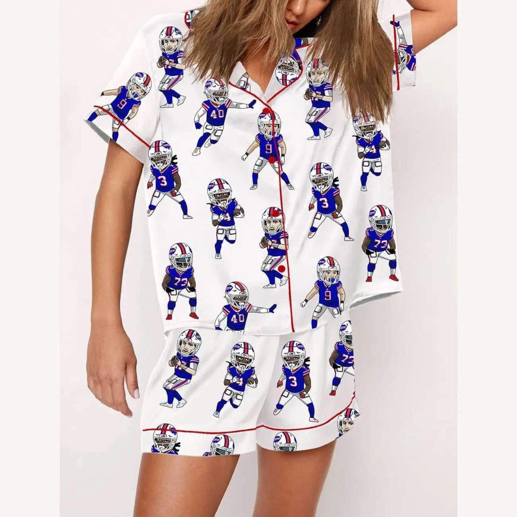 Bills Player Pajama Set