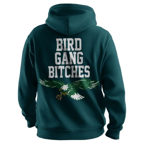 Bird Gang Bitches Philadelphia Football Unisex Hoodie