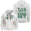 Bird Gang Fuck Around And Find Out Philadelphia Football Quater Zip Hoodie