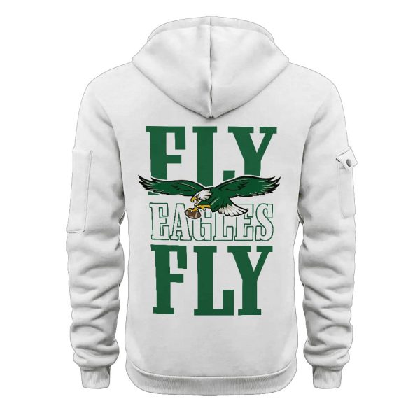 Bird Gang Philadelphia Football Quater Zip Hoodie