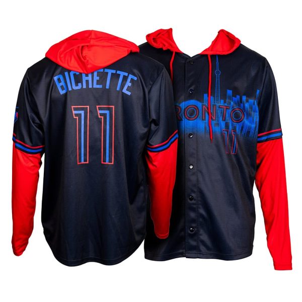 Blue Jays Bo Bichette Layered City Connect Replica Jersey Giveaway 2025