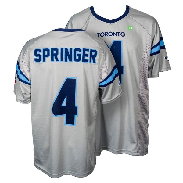 Blue Jays George Springer Replica Football Jersey Giveaway 2025