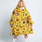 Bob's Burgers Hoodie Blanket