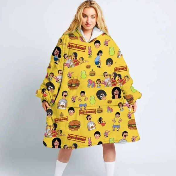 Bob’s Burgers Hoodie Blanket