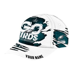 Personalized Eagles Go Birds Super Bowl Champions LIX Hat 3