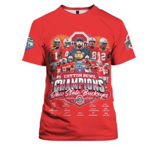 Buckeyes Cotton Bowl Champions 2025 Shirt 2