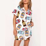 Busch Coors Whiskey Wine Lite Ultra Pajama Set