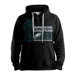 Super Bowl LIX Champions Philadelphia Football Unisex Hoodie