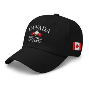 Canada Not Your 51st State Printed Baseball Cap1