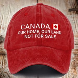 Canada Our Home Our Land Not For Sale Cap1