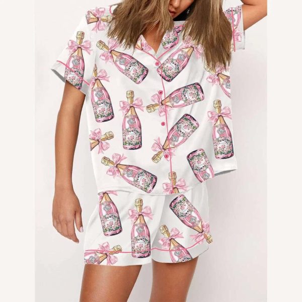 Champagne Bottle Pajama Set