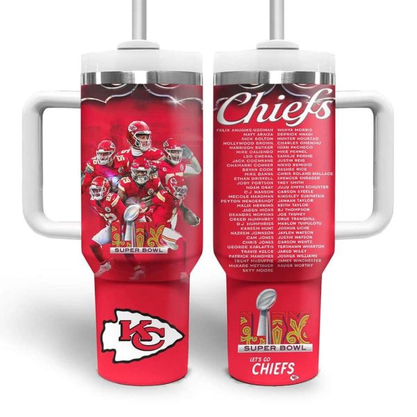 Chiefs 20225 Super Bowl LIX Tumbler