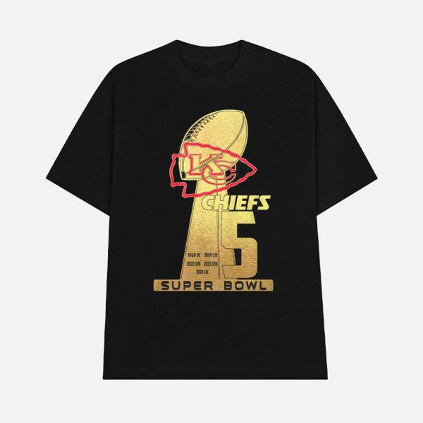 Chiefs 5 Super Bowl Shirt