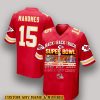 Chiefs Back 2 Back 2 Back Super Bowl LIX Jersey