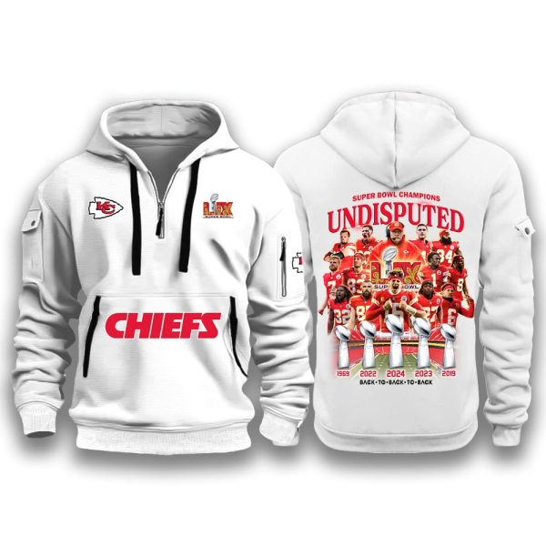 Chiefs Super Bowl LIX Champions Undisputed Heavy Hoodie