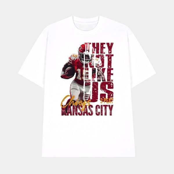 Chiefs They Not Like Us 3 Peat Shirt