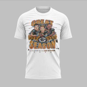 Packers Mark Chmura Reggie White Brett Favre Great Season Shirt 1