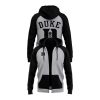 Coach Jon Scheyer Duke Men’s Basketball Black Grey Zip Hoodie