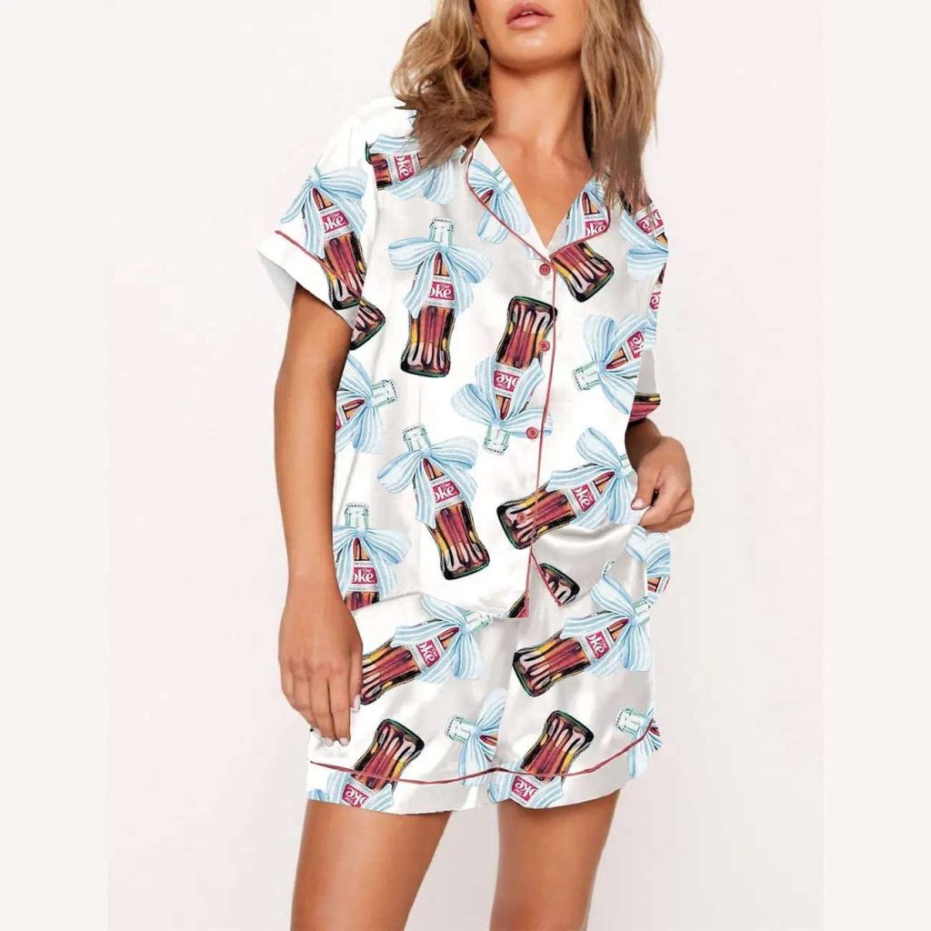 Coke Drinking Pajama Set