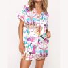 Colorful Cowgirl Satin Pajama Set