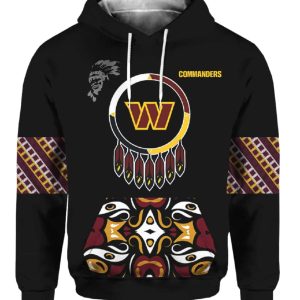 Commanders 2024 Native American Heritage Month Hoodie 2