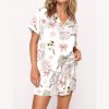 Coquette Pickleball Satin Pajama Set