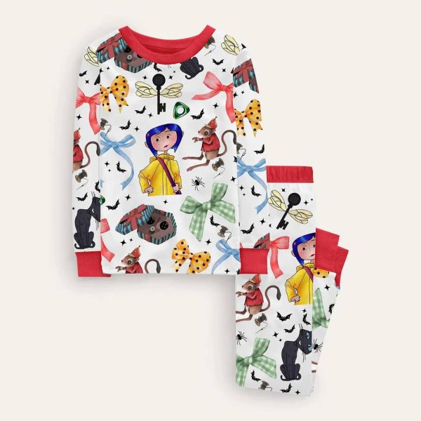 Coraline Print Pajama Set