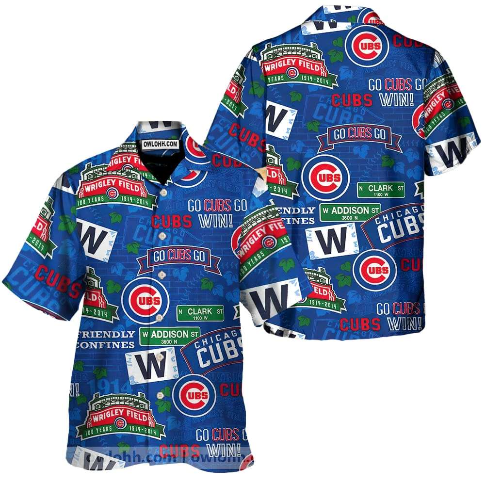 Cubs Baseball Hawaiian Shirt Cubs Baseball Hawaiian Shirt