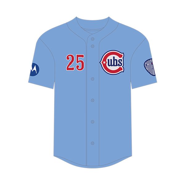 Cubs Blues Alternate Giveaway Jersey 2025