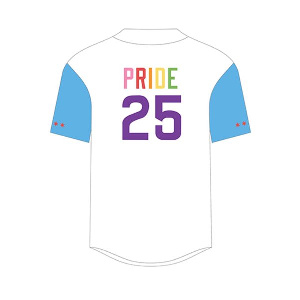 Cubs Pride Celebration Jersey 2025 Giveaway