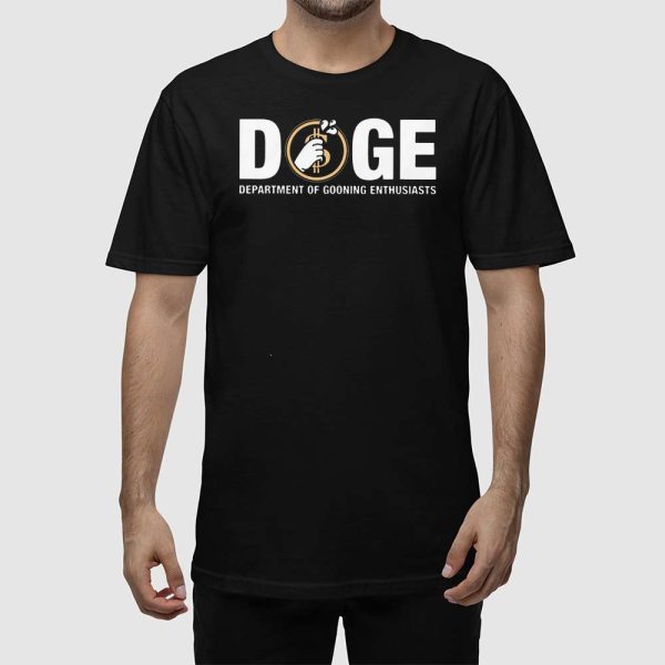 DOGE Department Of Gooning Enthusiasts Shirt