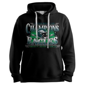 Philadelphia Football Super Bowl LIX Champions Unisex Hoodie1