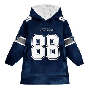 Cowboys 88 Lamb Blanket Hoodie