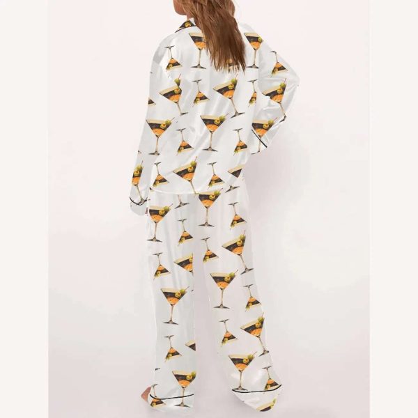 Dirty Martini Cocktail Pajama Set