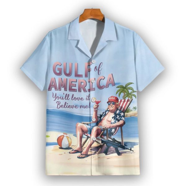 Donald Trump Chilly Gulf of America Ocean Hawaii Shirt