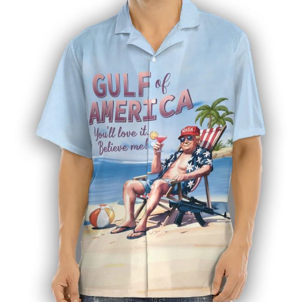 Donald Trump Chilly Gulf of America Ocean Hawaii Shirt